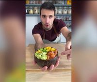 Las recetas del pamplonés David García se han vuelto virales en Instagram y en Tik Tok