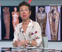 Emakume haurdun baten momia aurkitu dute Egipton