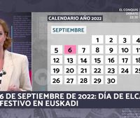 El 6 de septiembre de 2022,  día de Elcano, festivo en Euskadi