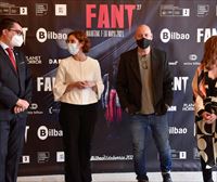 El director Jaume Balagueró recibe el FANT de Honor en Bilbao