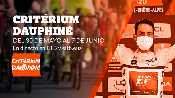 Critérium du Dauphiné en directo en ETB1 y eitb.eus