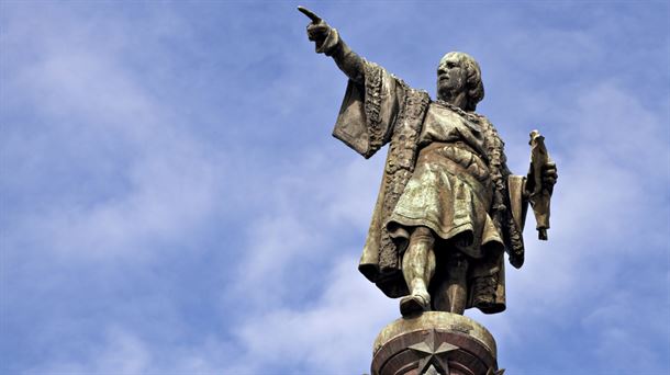 Estatua de Cristobal Colón (Foto: EITB)