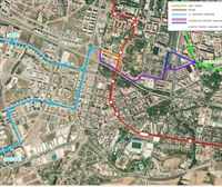 Si se cumplen los plazos el tranvía llegará al barrio de Zabalgana en 2027