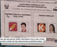 Pedro Castillo y Keiko Fujimori, dos candidatos antagónicos en las elecciones de Perú