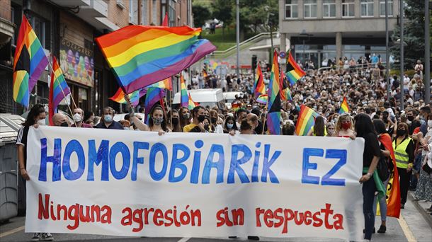 Manifestazioa Basaurin. Argazkia: EFE