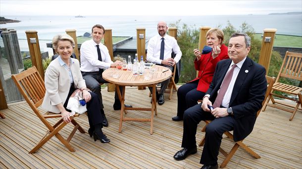Líderes del G7. Foto: EFE