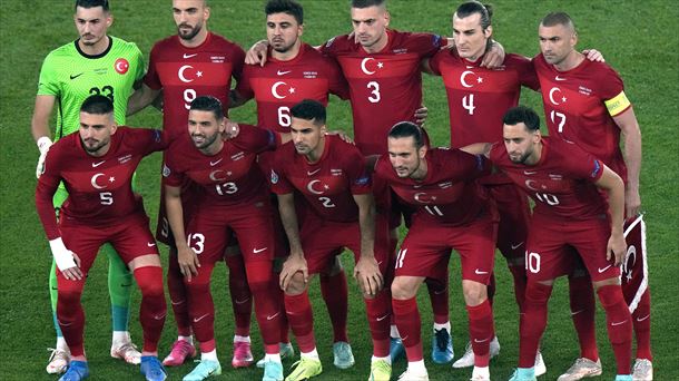 Eurocopa 2020. La selección de Turquía. Foto: EFE