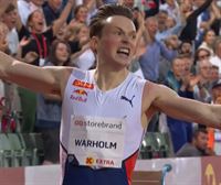 Warholm bate el récord del mundo de 400 vallas con un tiempo de 46,70 segundos