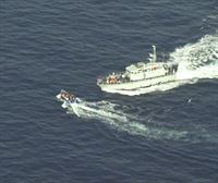 Ataque de la guardia costera libia a un bote de migrantes