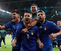 Italia, primera finalista de la Eurocopa tras eliminar a España en los penaltis