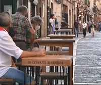 Sin sanfermines, Pamplona muestra la imagen de cualquier día de verano