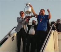 Los campeones llevan la Copa a Roma
