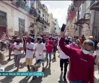 ¿Qué está pasando en Cuba? El periodista vasco Joxe Goitia es testigo directo de las protestas
