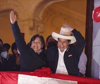 Pedro Castillo ezkertiarra Peruko presidente hautatu dute