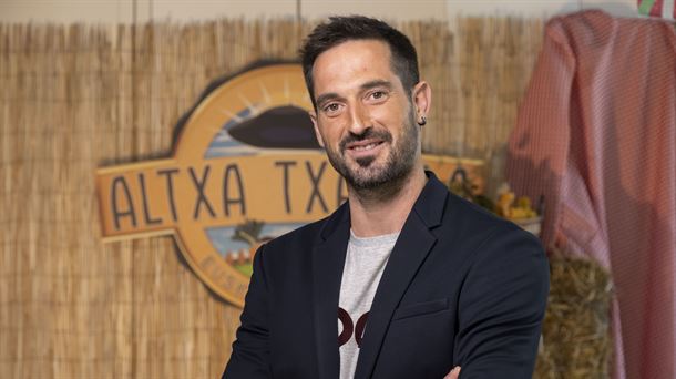 Joseba Arguiñano, presentador de "Altxa Txapela"
