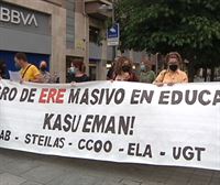 Nafarroako Hezkuntza sindikatuak ''ERE masibo'' baten beldur dira