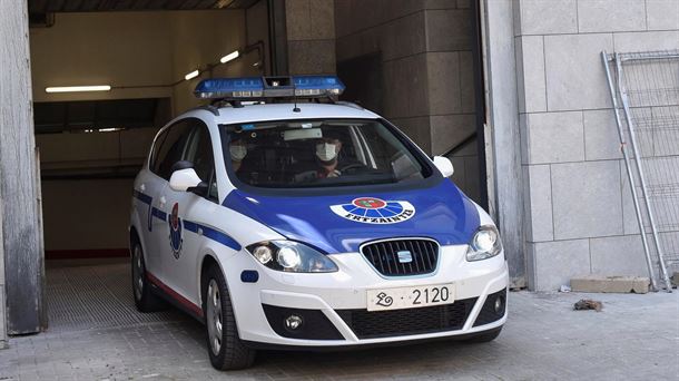 Un coche patrulla de la Ertzaintza. Foto de archivo: EITB Media
