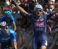 Planckaert gana la primera etapa de la Vuelta a Burgos y se enfunda el maillot de líder