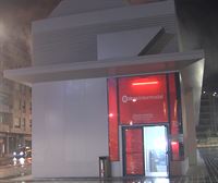Simulacro de incendio en la estación Bilbao Intermodal