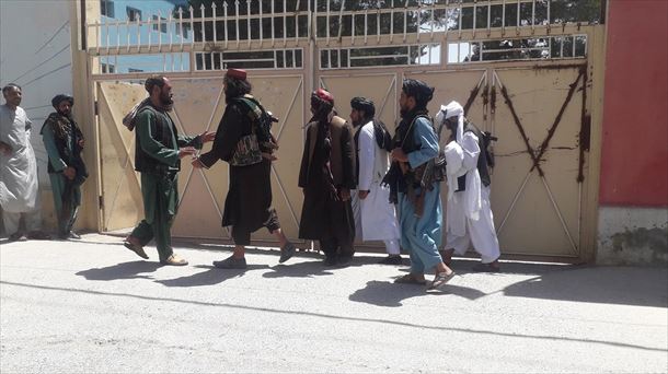 Los talibanes se acercan imparables hacia Kabul. Foto: EFE.