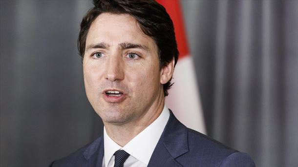 Justin Trudeau Kanadako lehen ministroa artxiboko irudian. Argazkia: EFE.