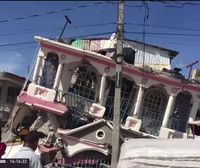 Milaka pertsona desagertuta daude Haitin, lurrikararen ondorioz