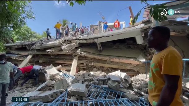 Terremoto en Haití. Imagen: EITB Media