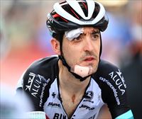 Nieve recibe puntos de sutura en una ceja y en la barbilla tras la caída en la 5ª etapa de la Vuelta a España