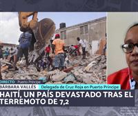 Bárbara Vallés: ''Haití es un pueblo que está acostumbrado a levantarse y salir adelante''