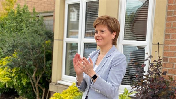 Nicola Sturgeon, la actual ministra principal de Escocia. Foto de archivo: @NicolaSturgeon