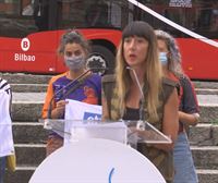 Bilboko Konpartsak se unen a la manifestación convocada por Sare para el 27 de agosto