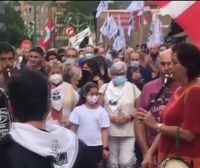 Víctimas y Gobierno Vasco critican el recibimiento al expreso de ETA Agus Almaraz en Santutxu