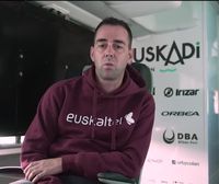 Jorge Azanza, itxaropentsu Euskaltel-Euskadik Vueltako azken astean egingo duenaz