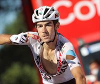 Champoussinek ezustekoan eraman du etapa, Miguel Angel Lopezek lasterketa era polemikoan utzi duen egunean