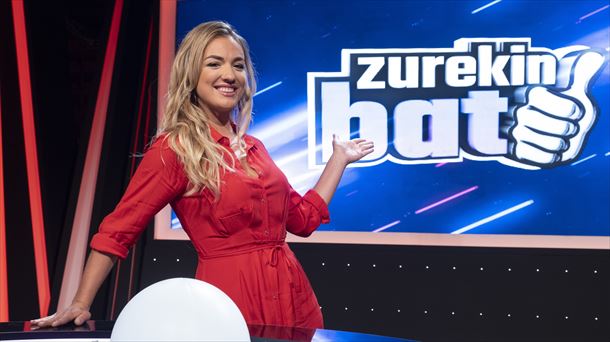 Ainhoa Etxebarria, presentadora de 'Zurekin Bat'