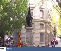 Diada en Cataluña, antes de iniciar la mesa de diálogo con el Gobierno español
