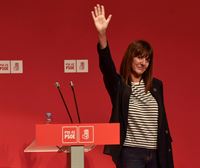 La nueva Ejecutiva del PSOE incorpora a Idoia Mendia y mantiene a Patxi López y Santos Cerdán