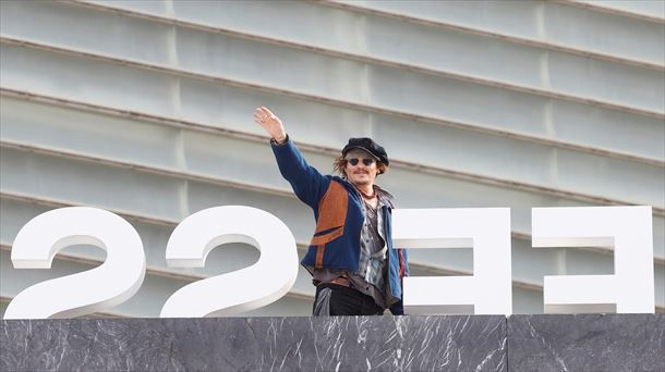 El actor Johnny Depp, en una de sus anteriores visitas al Festival. Foto: EFE