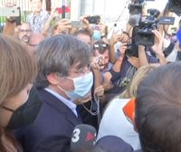 Puigdemont queda en libertad y deberá comparecer en Cerdeña el 4 de octubre