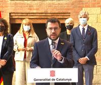 Pere Aragonès, en el cuarto aniversario del 1-O: ''Cataluña volverá a votar''