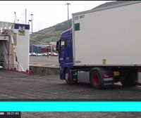 ETB Britainia Handira bidean diren kamioilariekin izan da krisiaz hitz egiteko