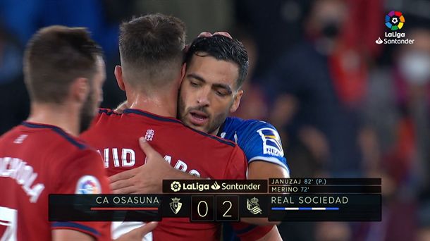 Osasuna vs Real Sociedad: Santander Ligako laburpena, golak eta jokaldirik onenak