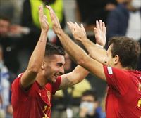 Mikel Oyarzabal brilla en la victoria de España ante Italia (1-2)