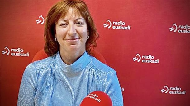 Fátima Frutos, entrevistada en Distrito Euskadi por Estibaliz Ruiz de Azua