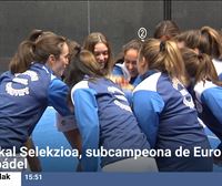 La Euskal Selekzioa femenina, subcampeona de Europa