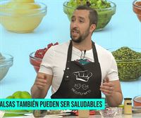 Rubén Hernández @elcofitnero nos enseña a preparar varias salsas saludables