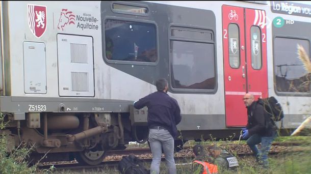 El tren arrolló a cuatro personas que dormían sobre las vías. Foto de archivo: EITB Media
