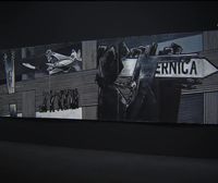 El 'Guernica' de Agustín Ibarrola ya se puede visitar en el Museo Bellas de Artes de Bilbao