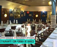 Untzigain, un restaurante con forma de barco en Arrigorriaga