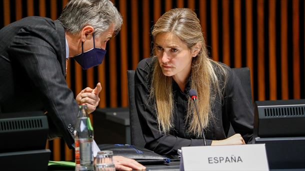 La secretaria de Estado española de Energía, Sara Aagesen. Foto: EFE